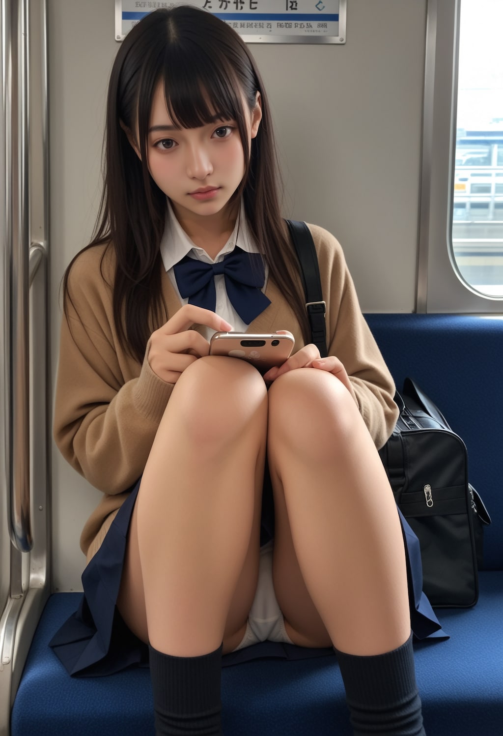 気にしてない子