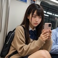 気にしてない子 3枚目
