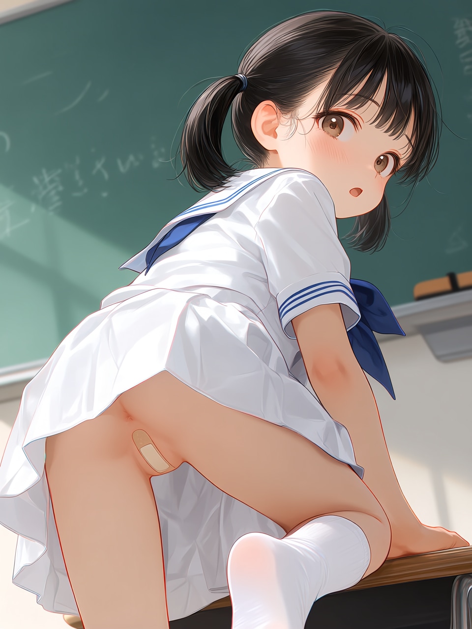 学校での一コマ