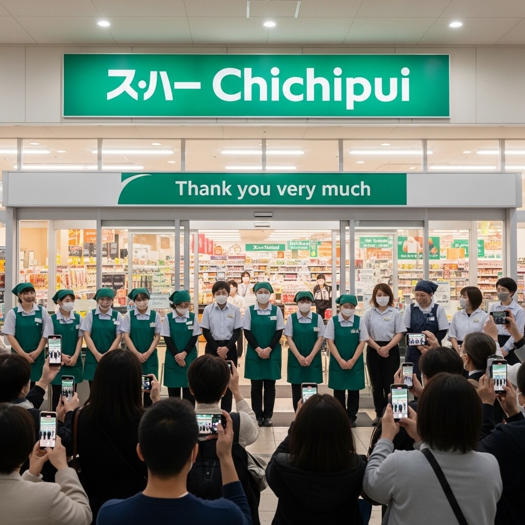 うちの近くのスーパーちちぷいが閉店(泣)