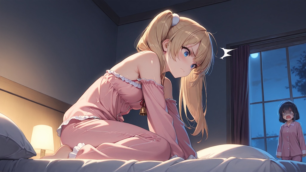 おねしょ (ベッドの上での思い出) 3