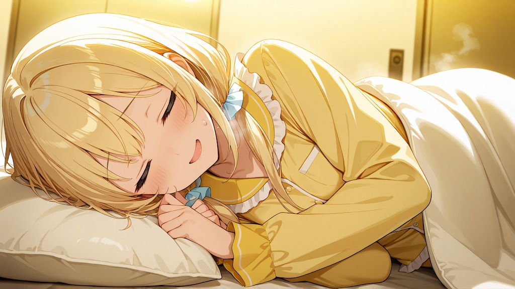 おねしょ (ベッドの上での思い出) 3