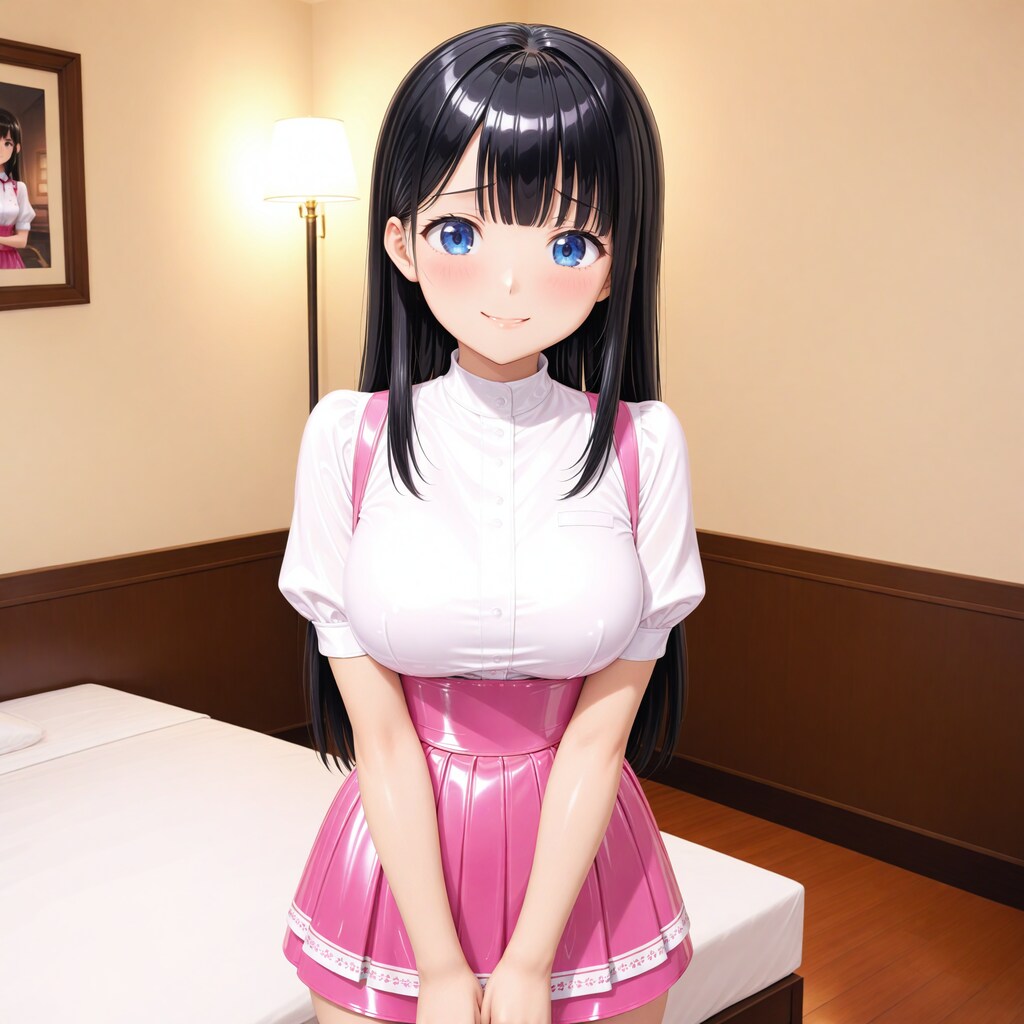 ピンクエナメルアンミラ風