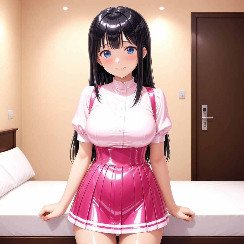 ピンクエナメルアンミラ風