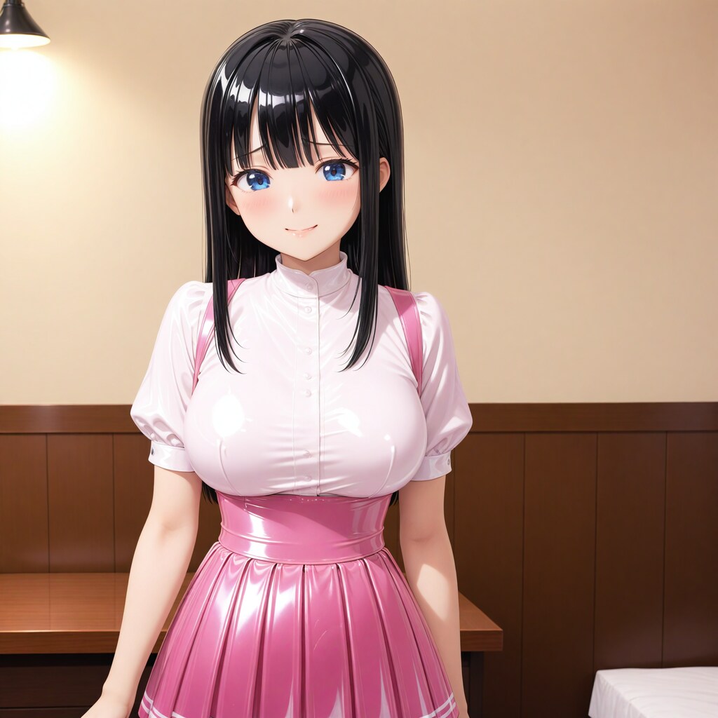 ピンクエナメルアンミラ風