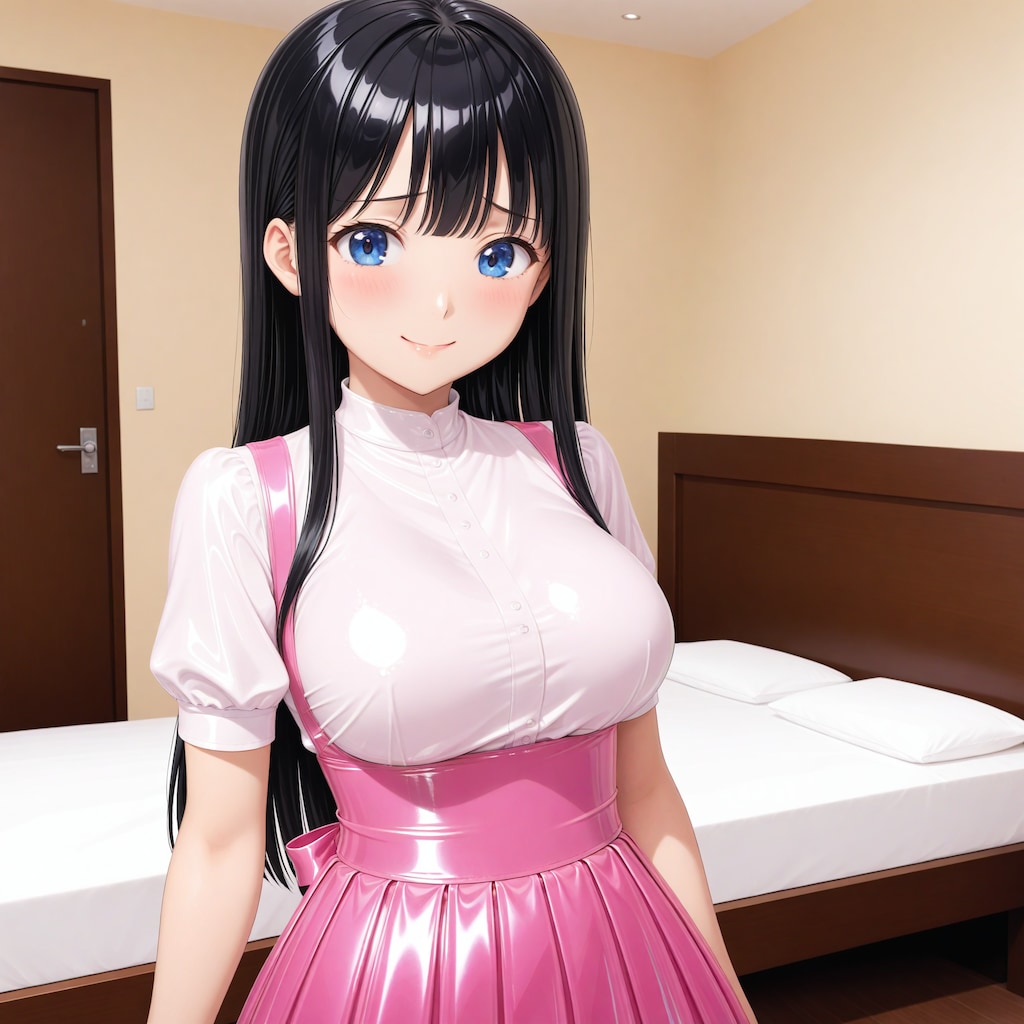 ピンクエナメルアンミラ風