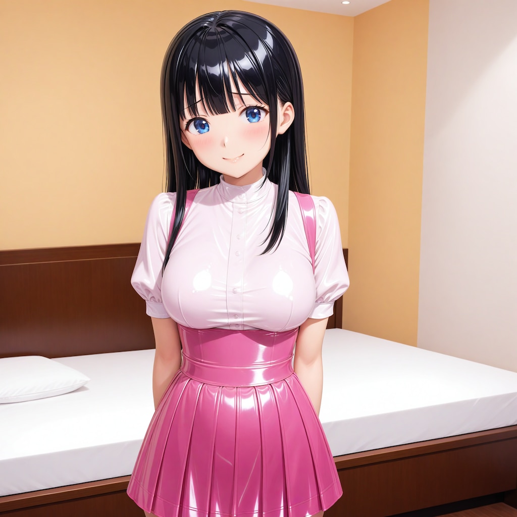 ピンクエナメルアンミラ風