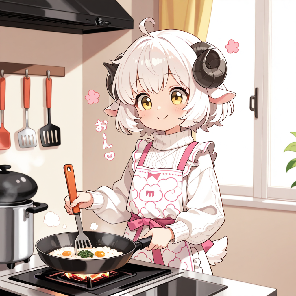 お料理が得意なメイちゃん | の人気AIイラスト・グラビア