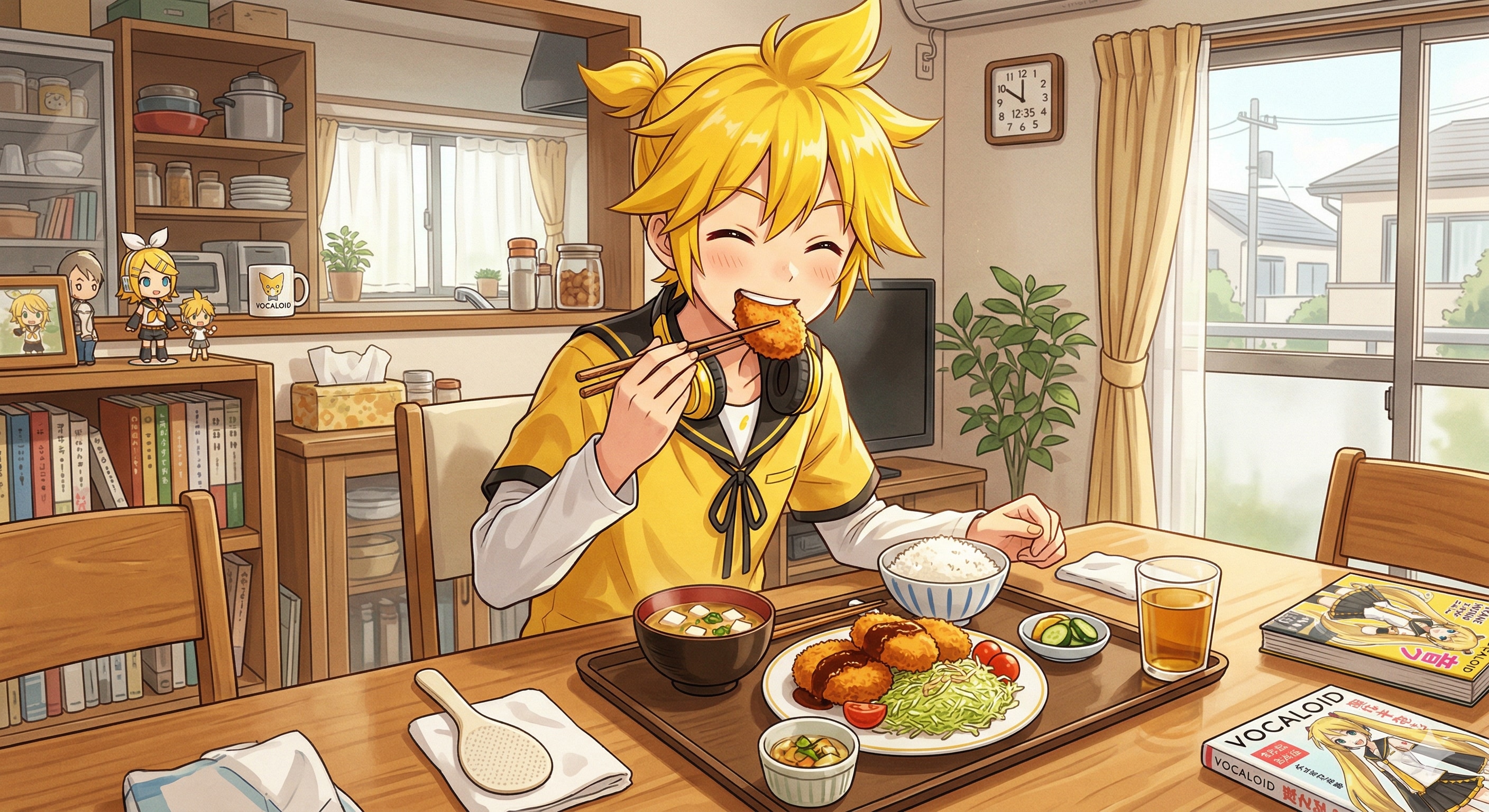 今日の昼飯はコロッケです | の人気AIイラスト・グラビア