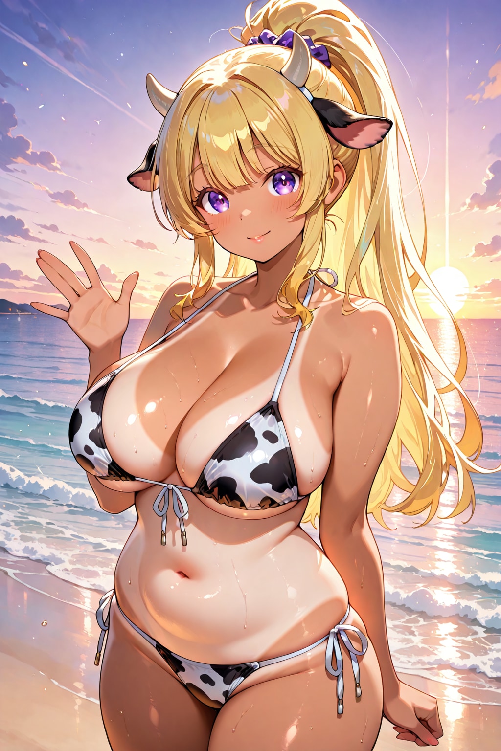 金と牛ビキニ③