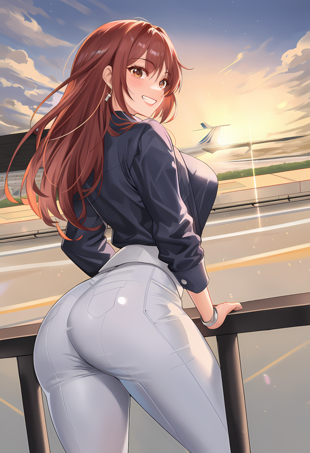 ノノカ＆ミレナの空の旅スタート✈️🌅