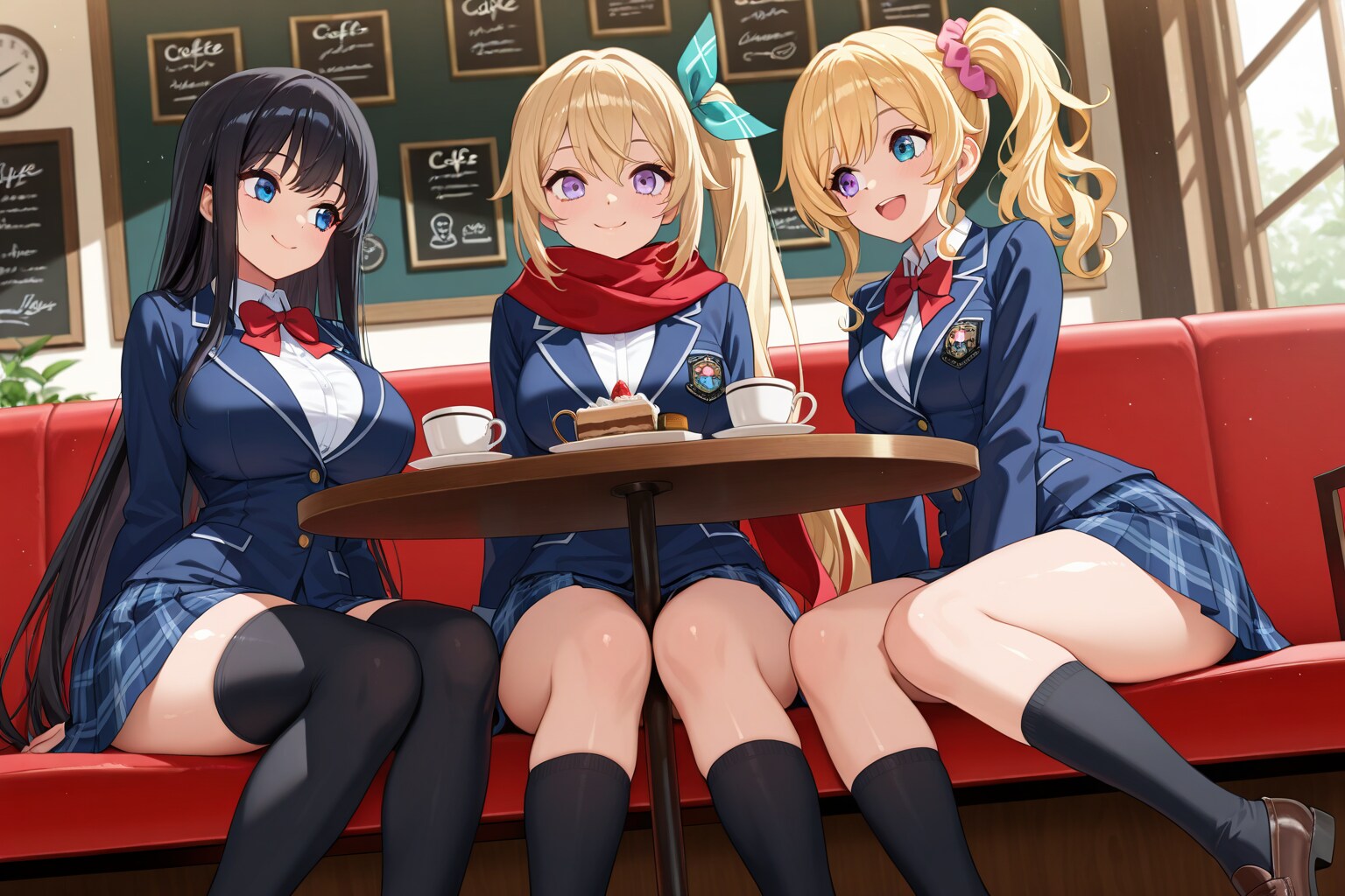 3人でカフェデート♪