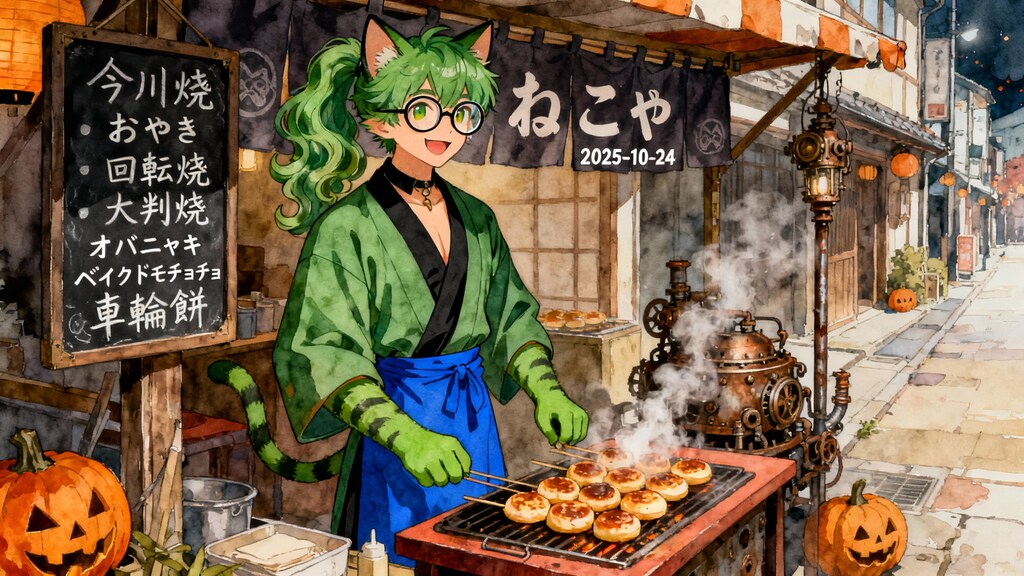 今日の任意焼き　2025-10-24