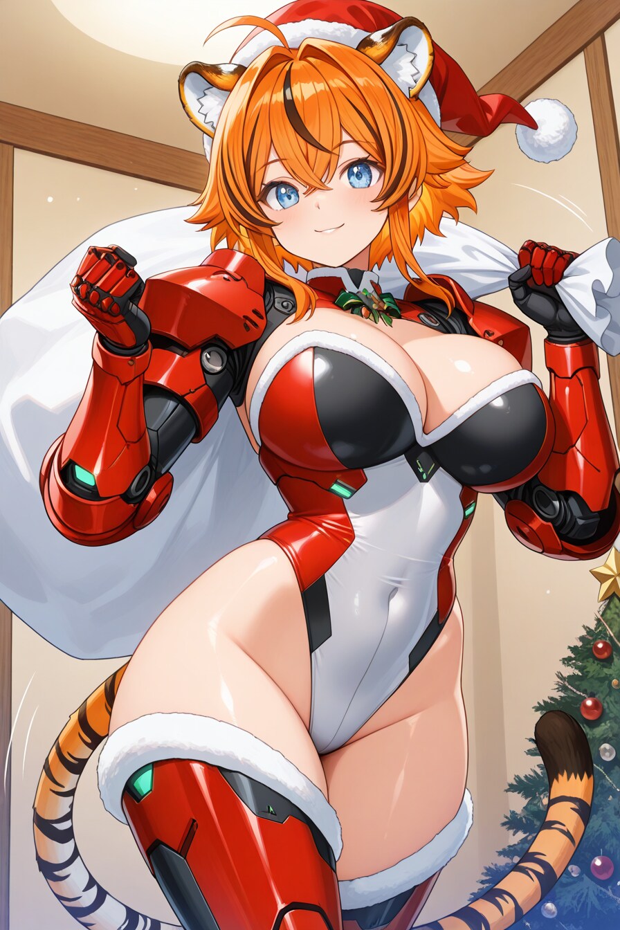 サイボーグ娘さんクリスマス仕様