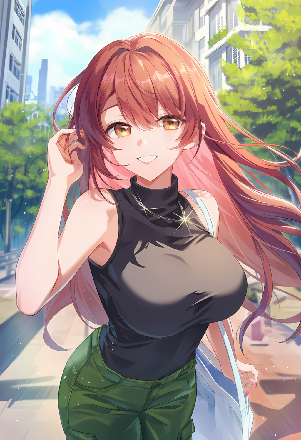 ノノカちゃんのCanCam風通勤グラビア