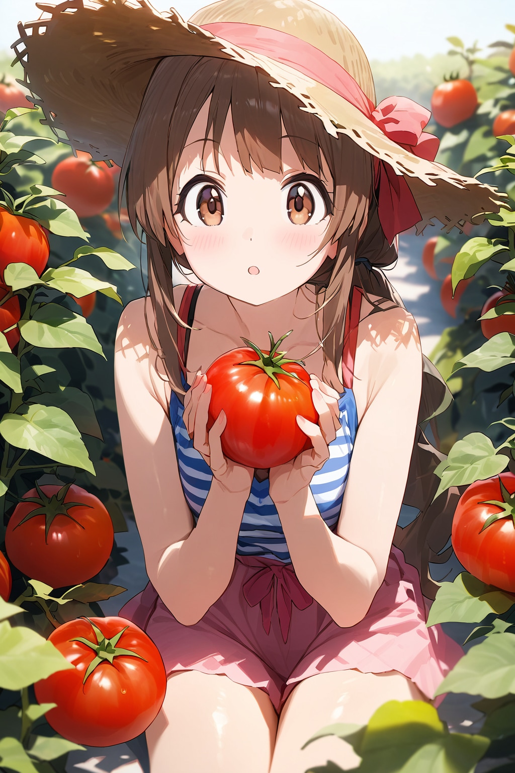 トマト畑 | の人気AIイラスト・グラビア