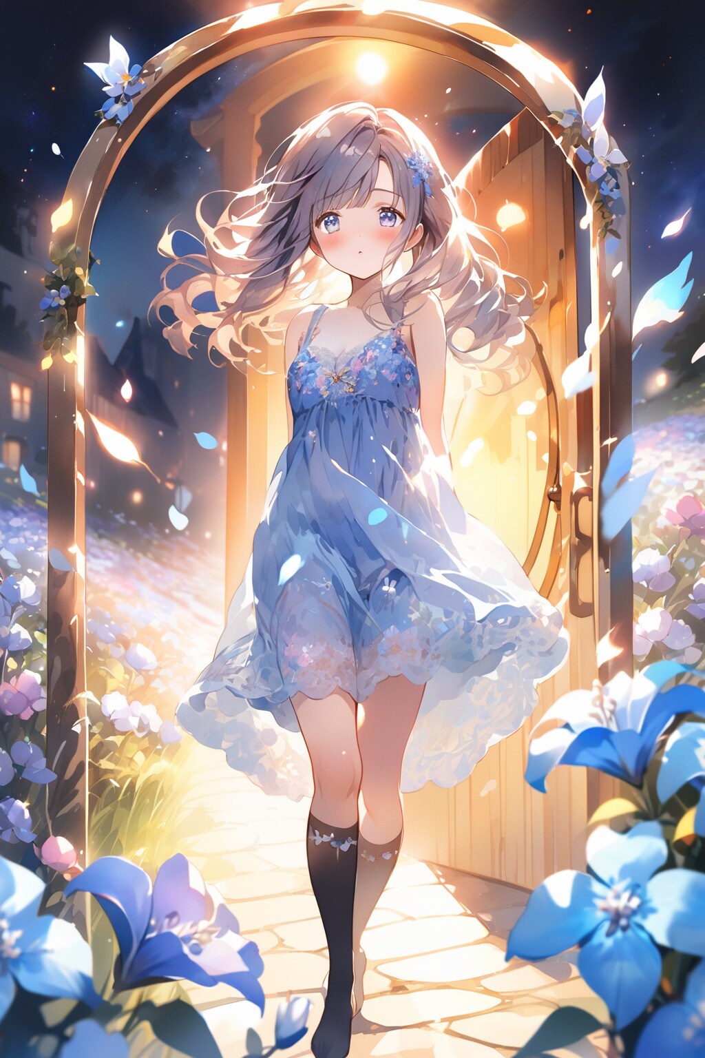 扉の向こうから | の人気AIイラスト・グラビア