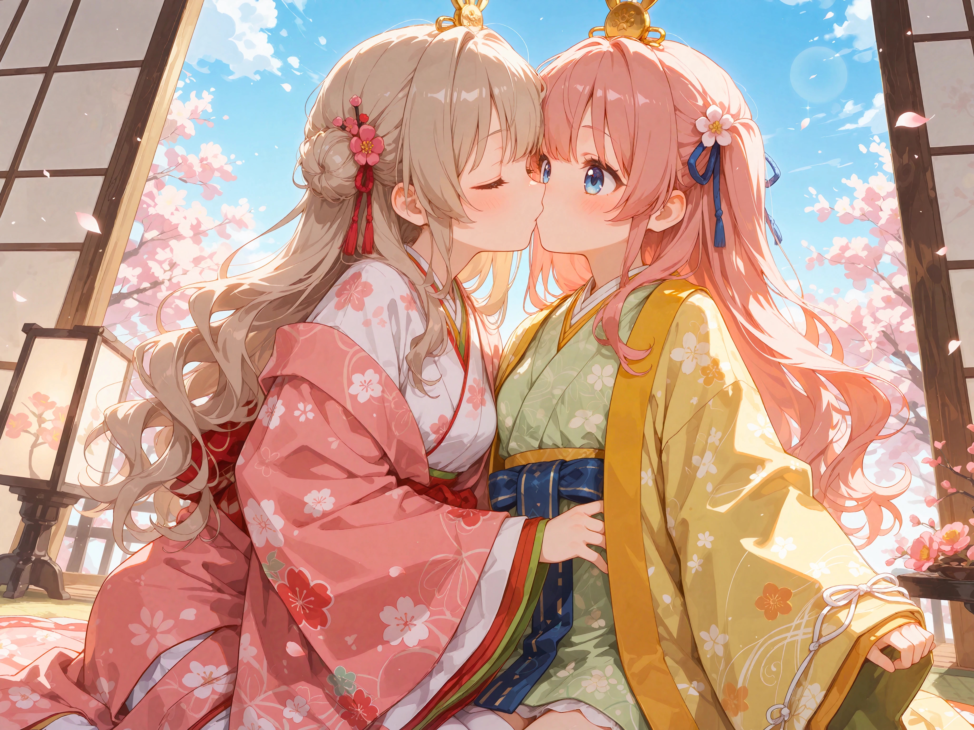 ふたりはおひなさま #5 - ひなひな接吻