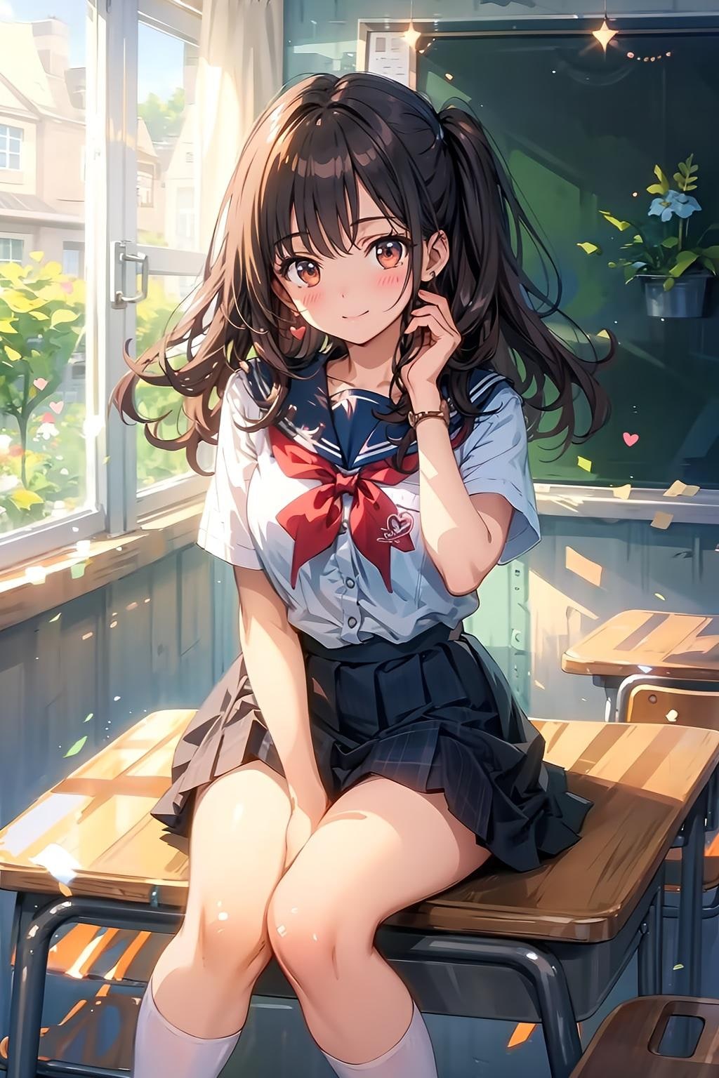 ちちぷいJK（座る）