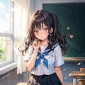 ちちぷいJK（座る） 2枚目