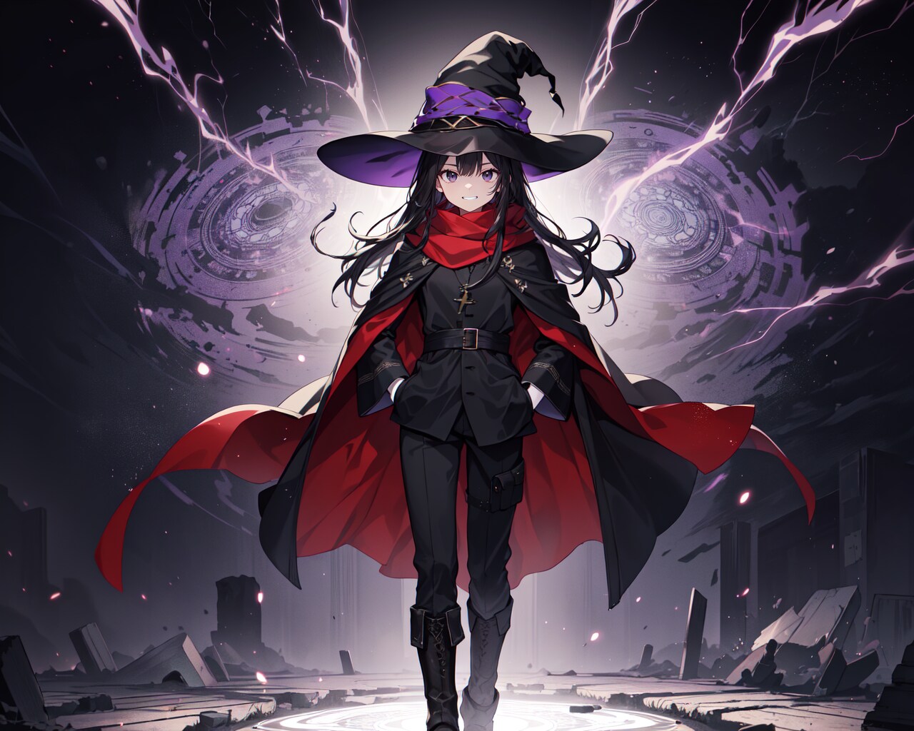 雷魔法と魔女