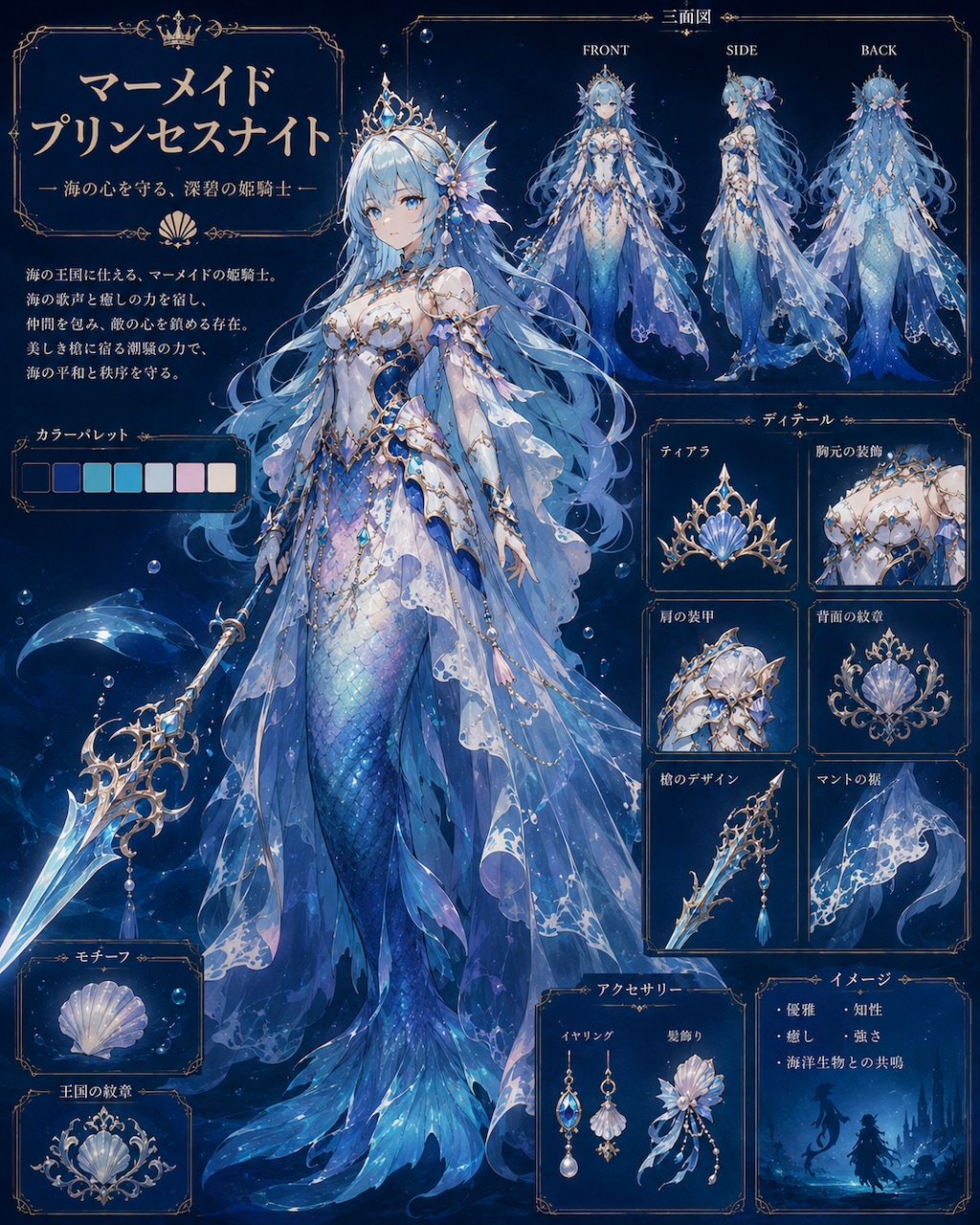 相談役室姫騎士 マーメイドプリンセスナイト