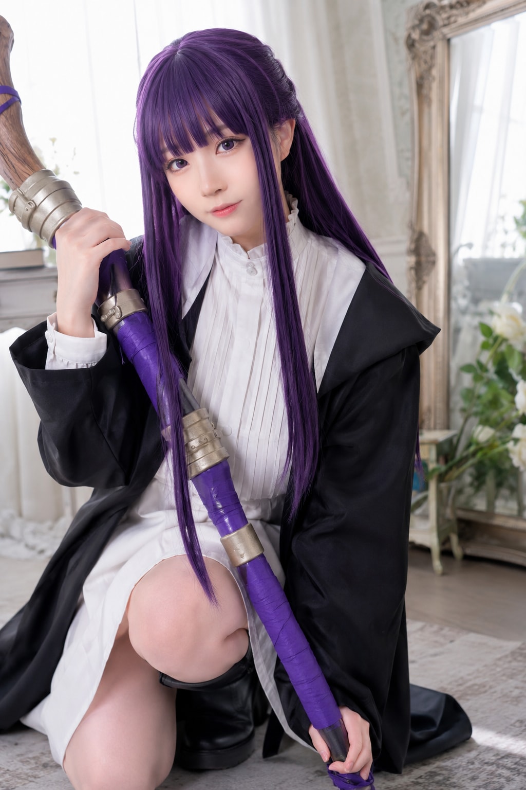 葬送のフリーレン フェルンのコスプレ