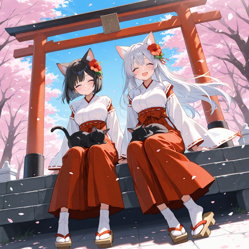 お花見日和だねぇ