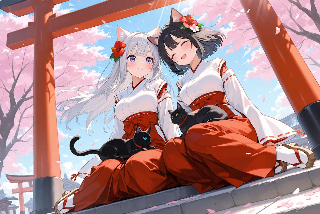 お花見日和だねぇ