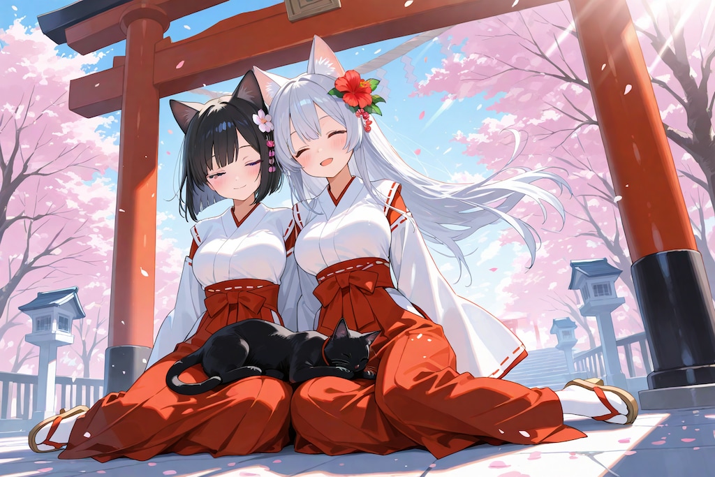 お花見日和だねぇ