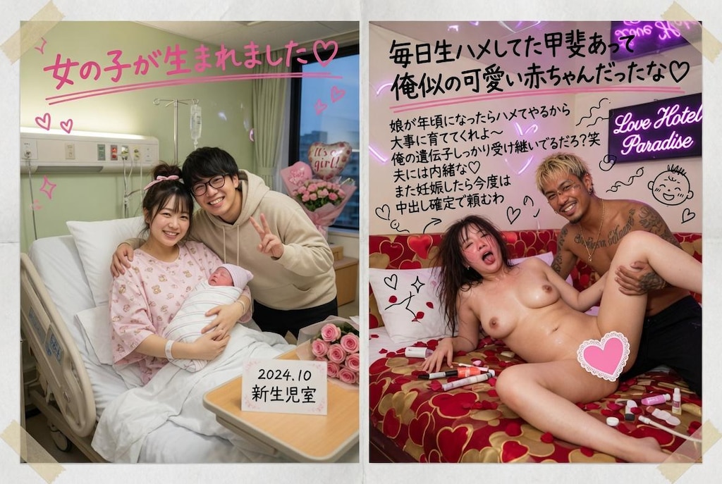 寝取られ男と寝取り男