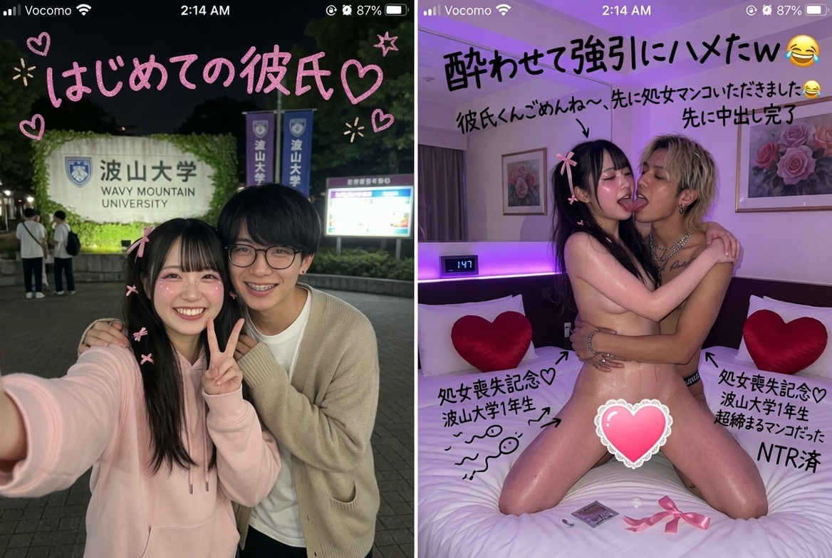 寝取られ男と寝取り男