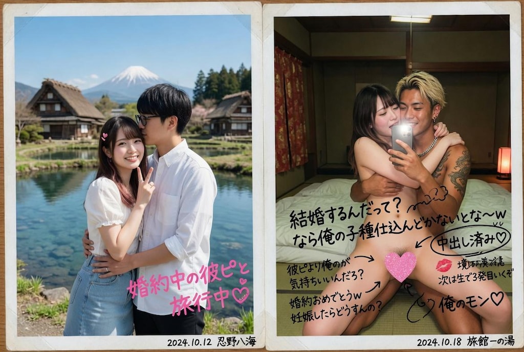 寝取られ男と寝取り男