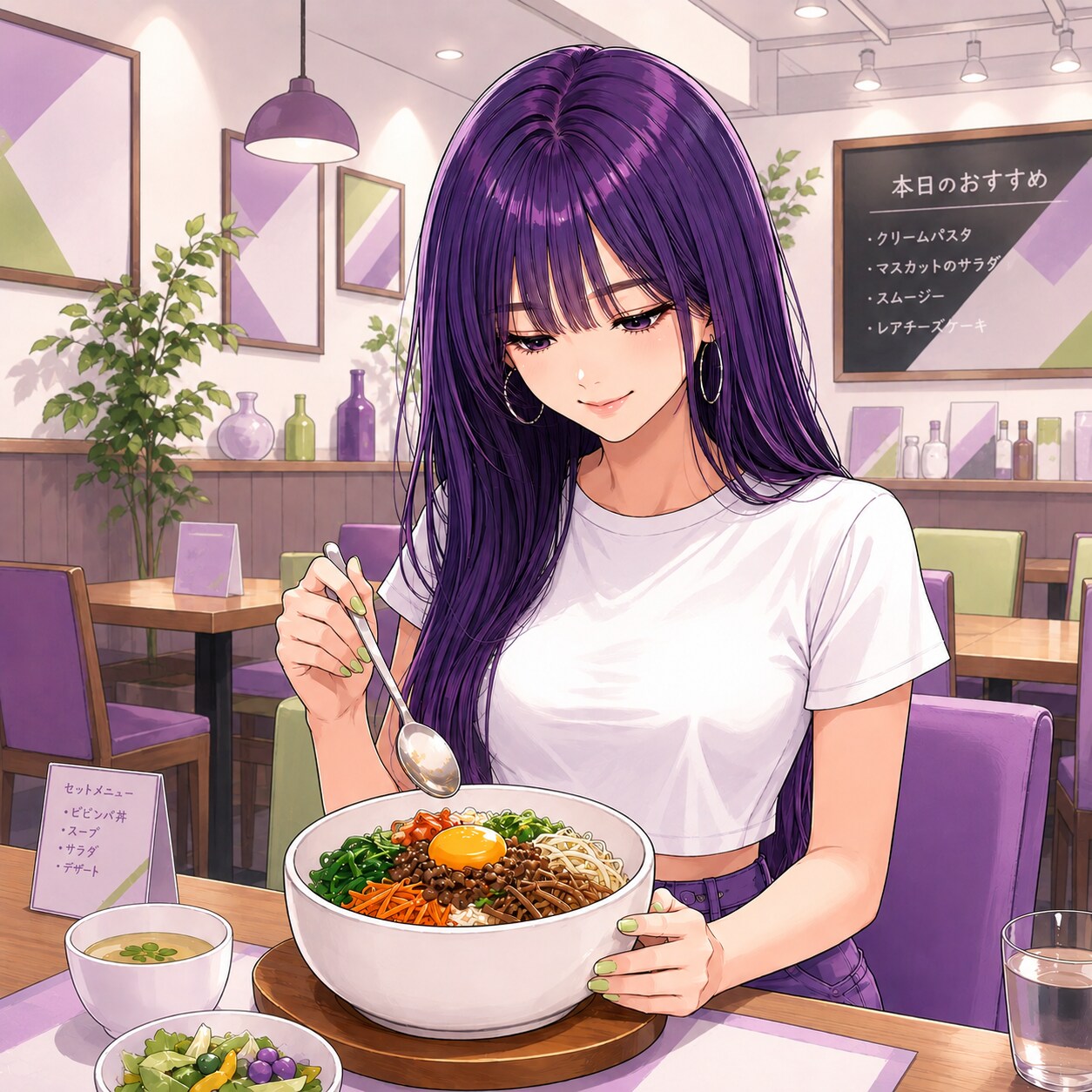 ビビンバ丼（ピオちゃん）