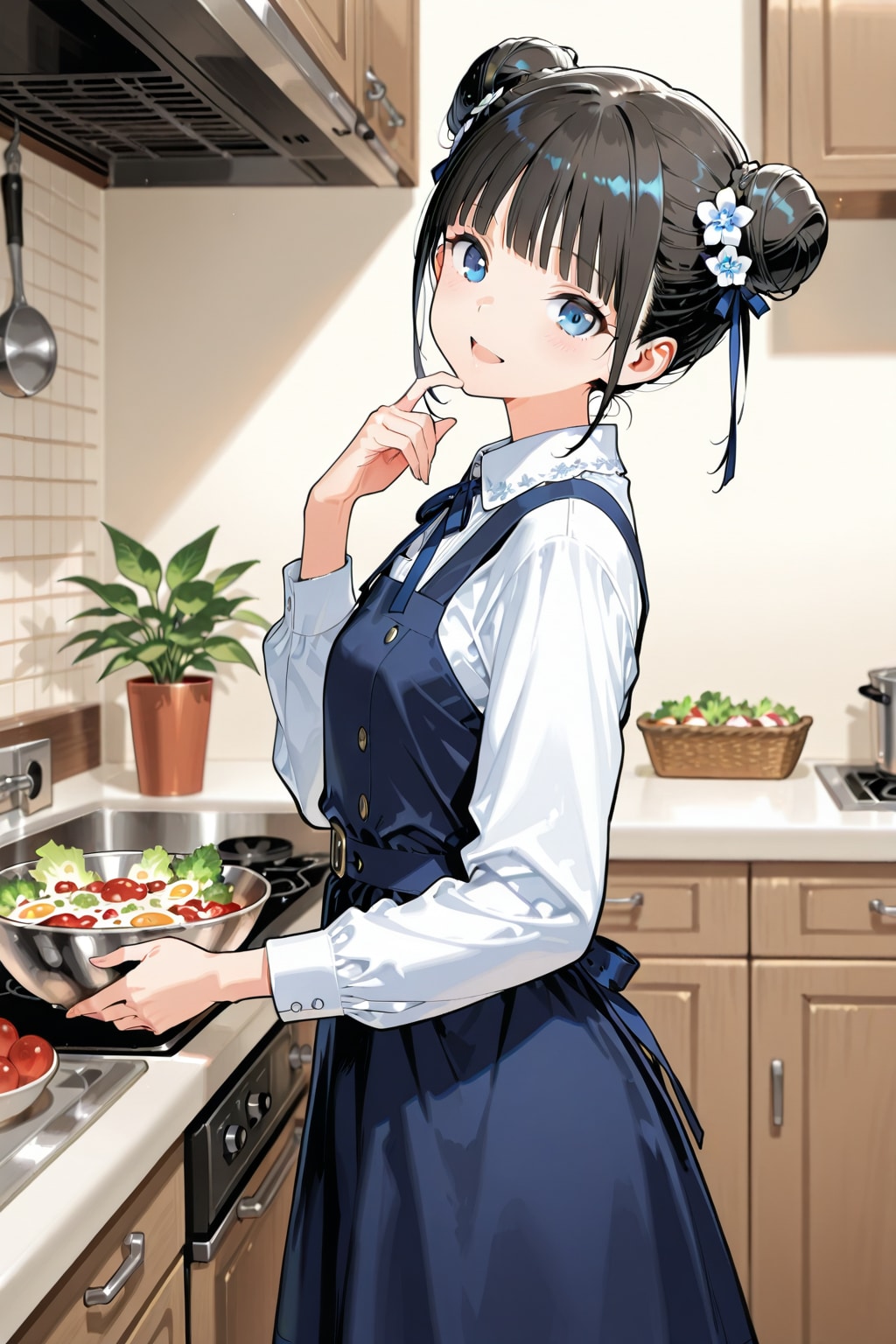 おだんごちゃん🍡✨と朝ごはん🍚✨　5/26 | の人気AIイラスト・グラビア