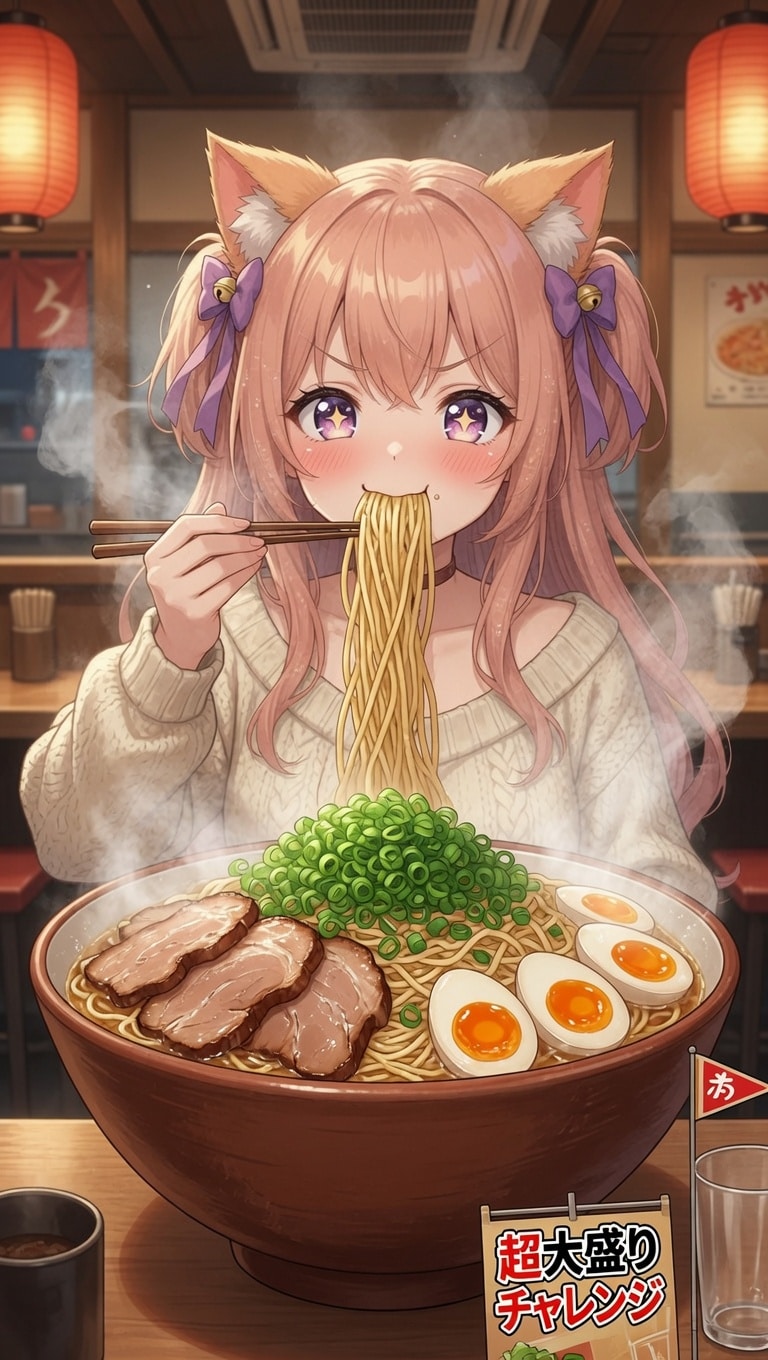 ドカ食い気絶部狐ちゃん | の人気AIイラスト・グラビア