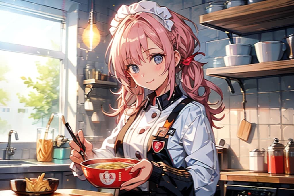 ラーメン作ったよ