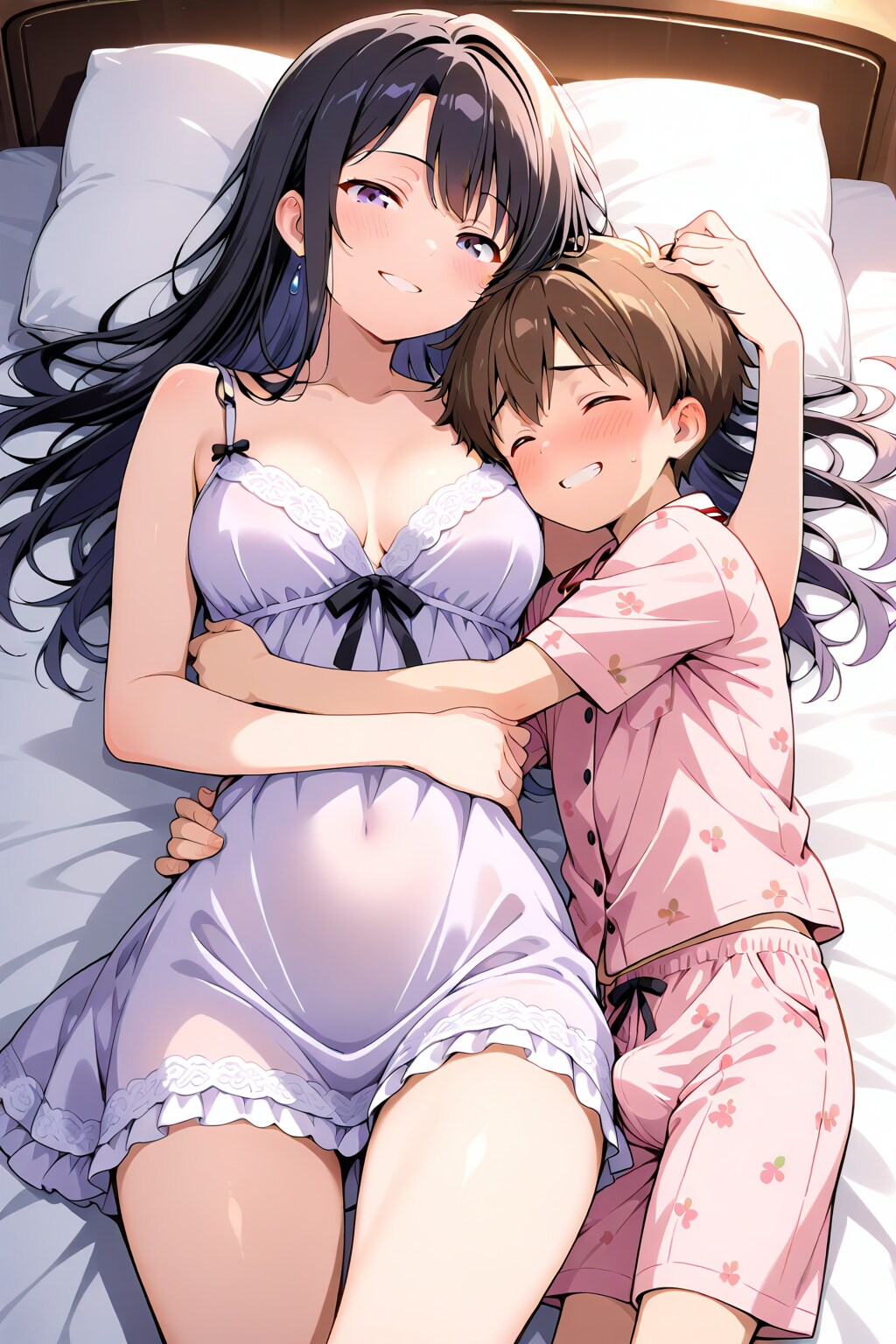 ドキドキの添い寝