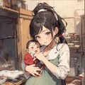 困惑妊娠少女８ 3枚目