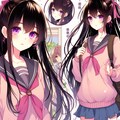 少女漫画な、黒髪ポニーテール少女♥(12枚) 8枚目