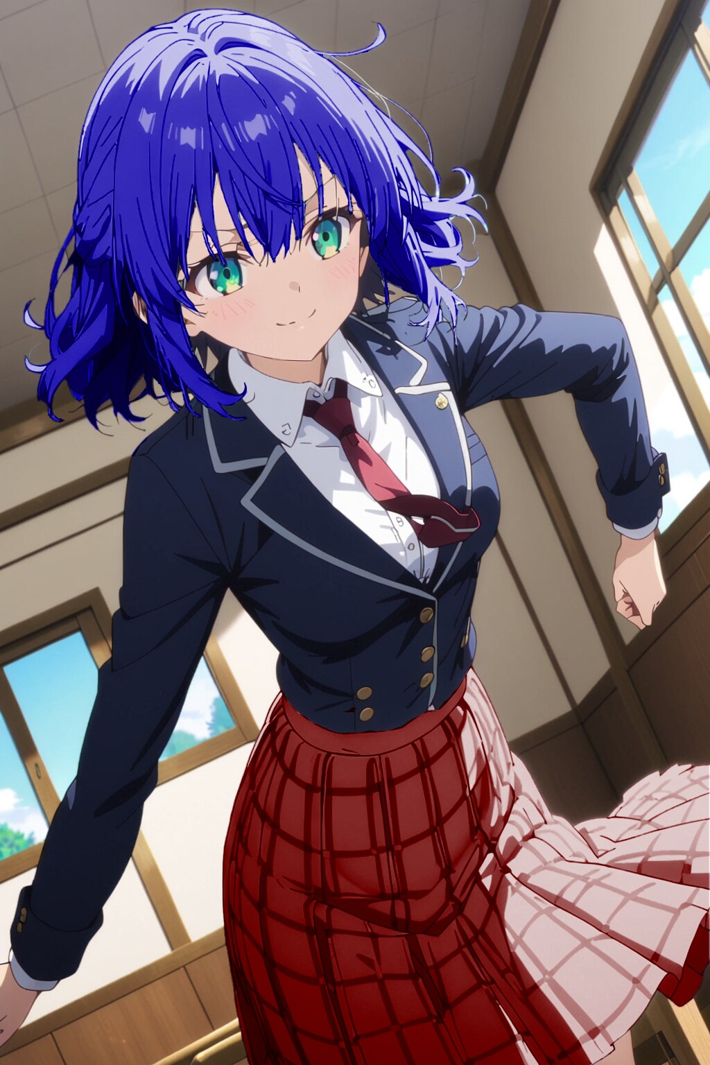 青髪元気っ子ちゃん