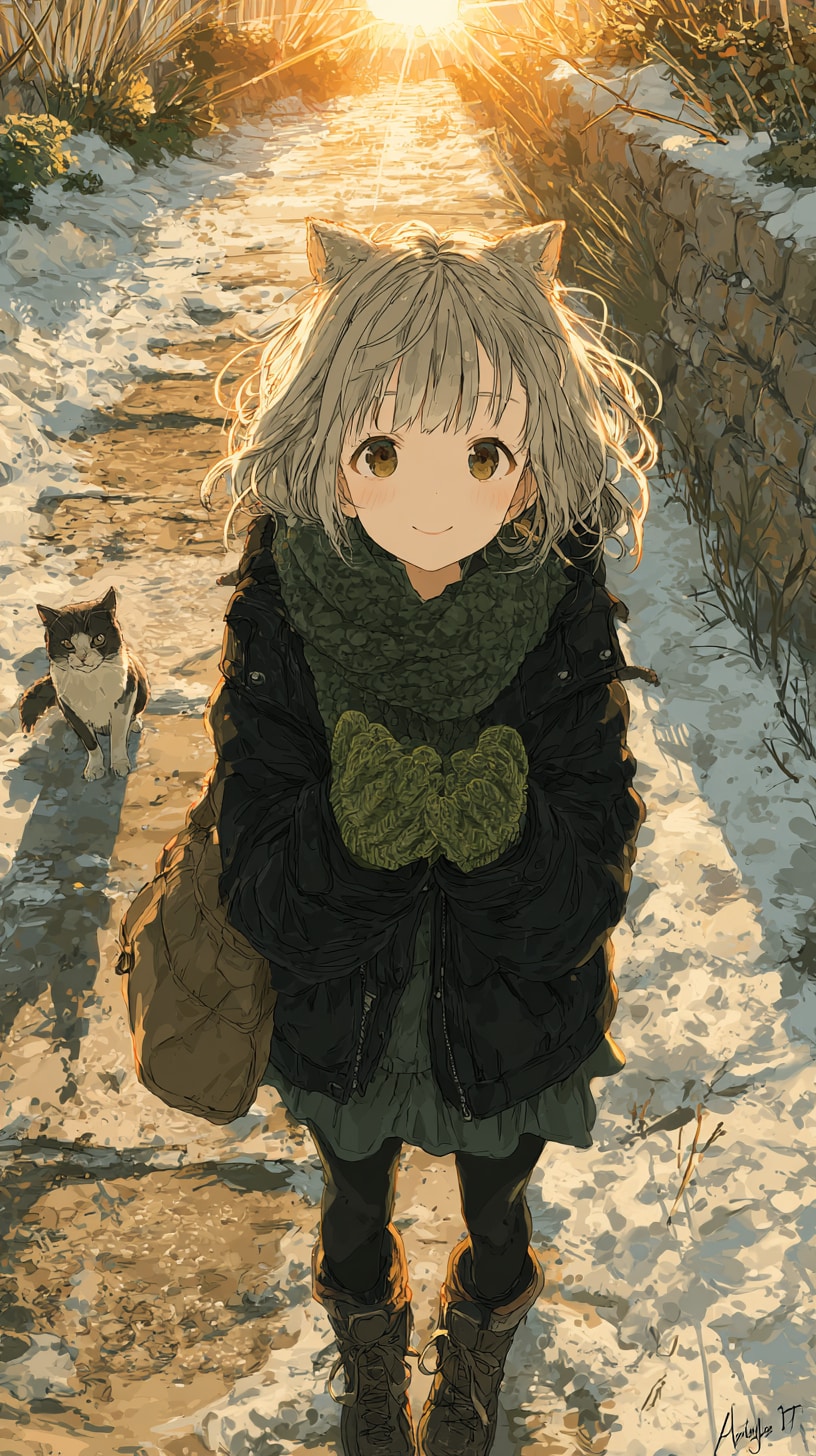 手袋🧤🐈 | の人気AIイラスト・グラビア