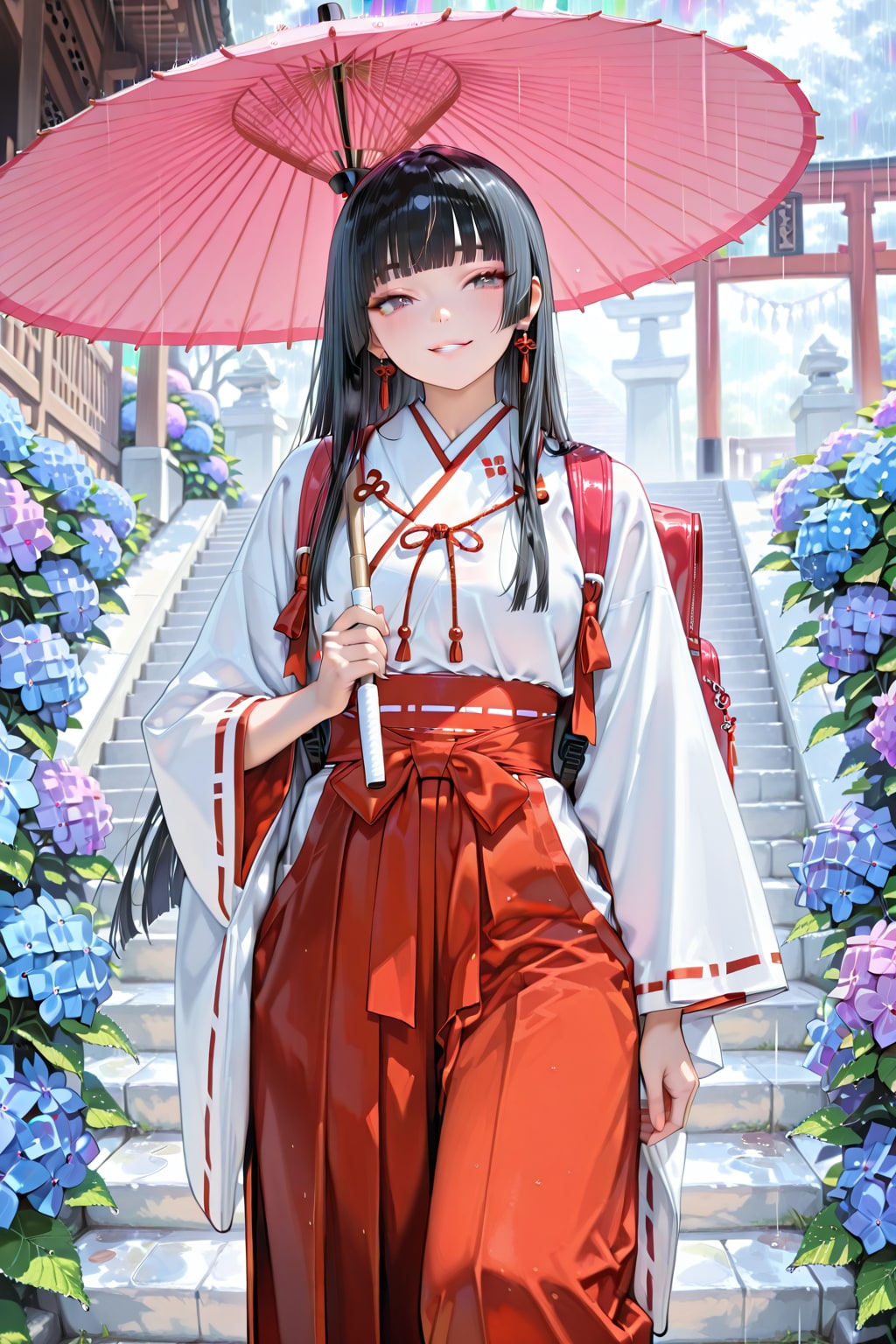 #紫陽花さん
