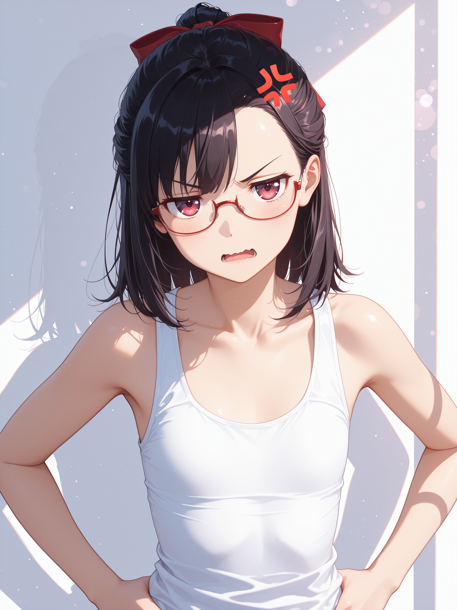 何見てんのよ💢