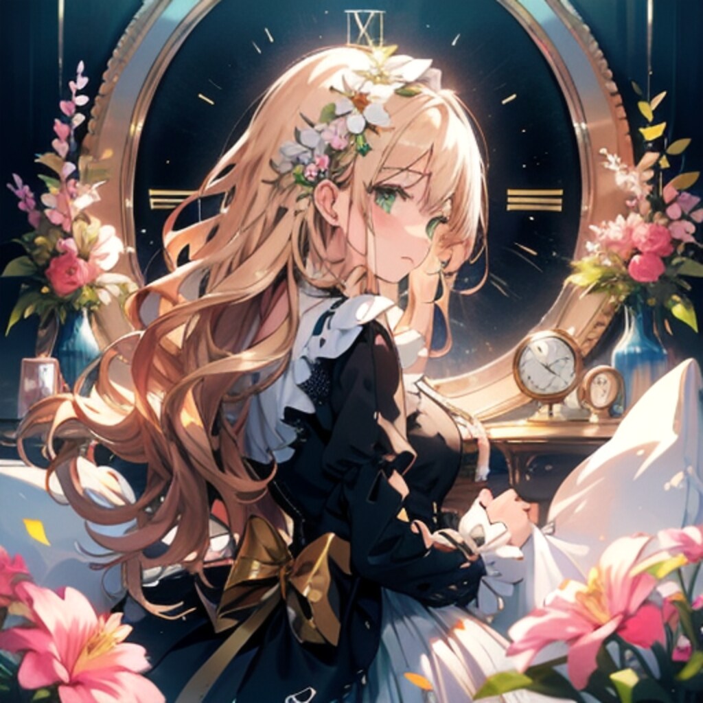 時を止める横顔