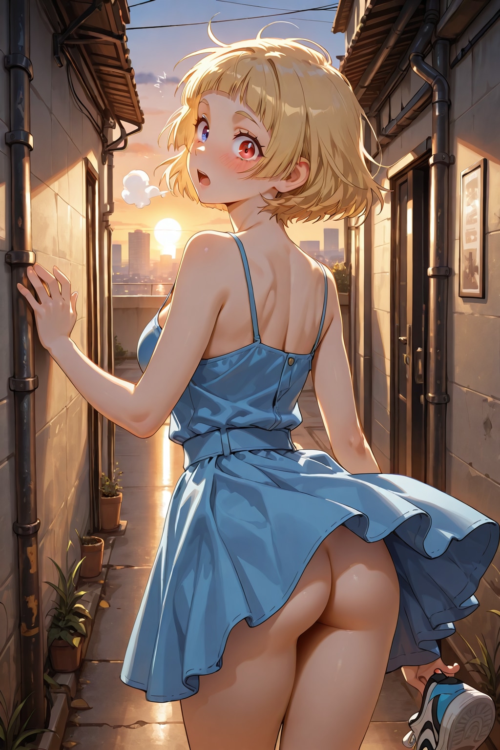 風のいたずら