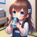 キンキンに冷えたビールを持つ小さな女の子 6枚目