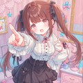 地雷系ファッションのお嬢様 5枚目