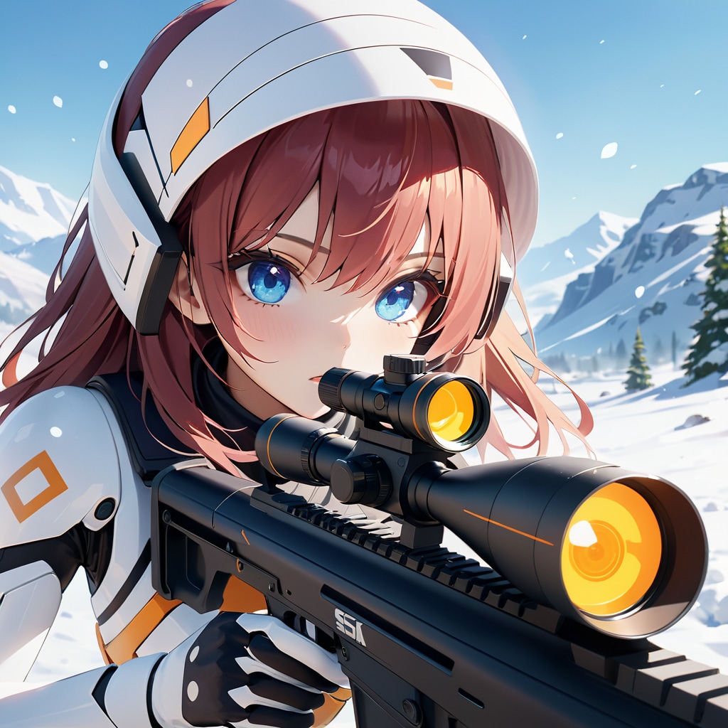 雪原のスナイパー