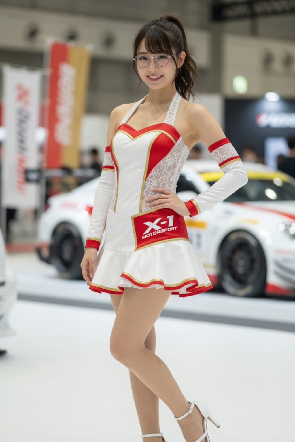 普通のレースクイーン風